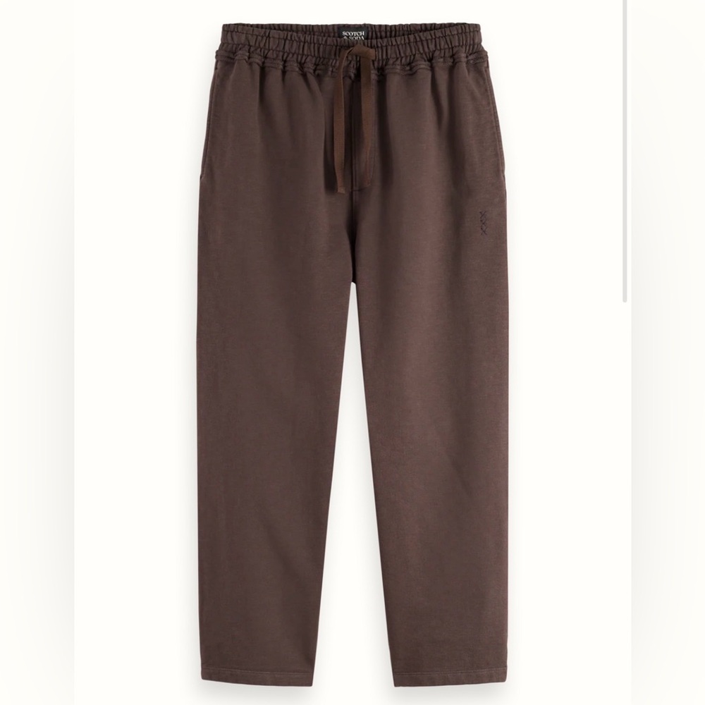 Scotch & Soda Dark Brown Men's Sweatpants